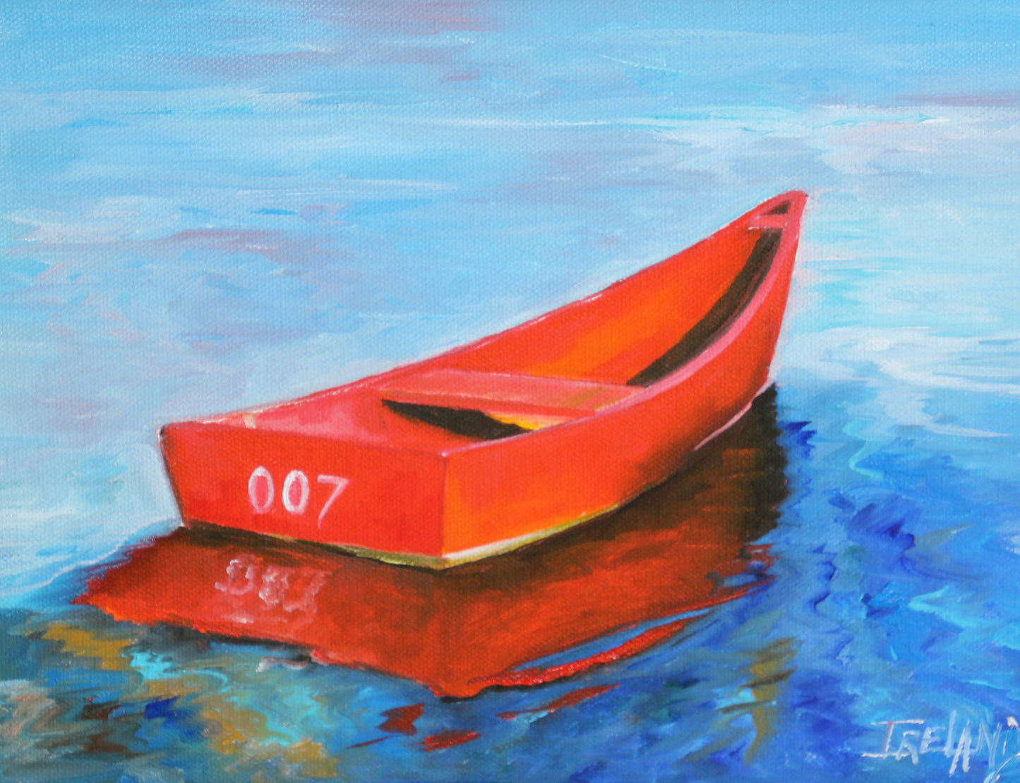 007 Red Dory (Print)
