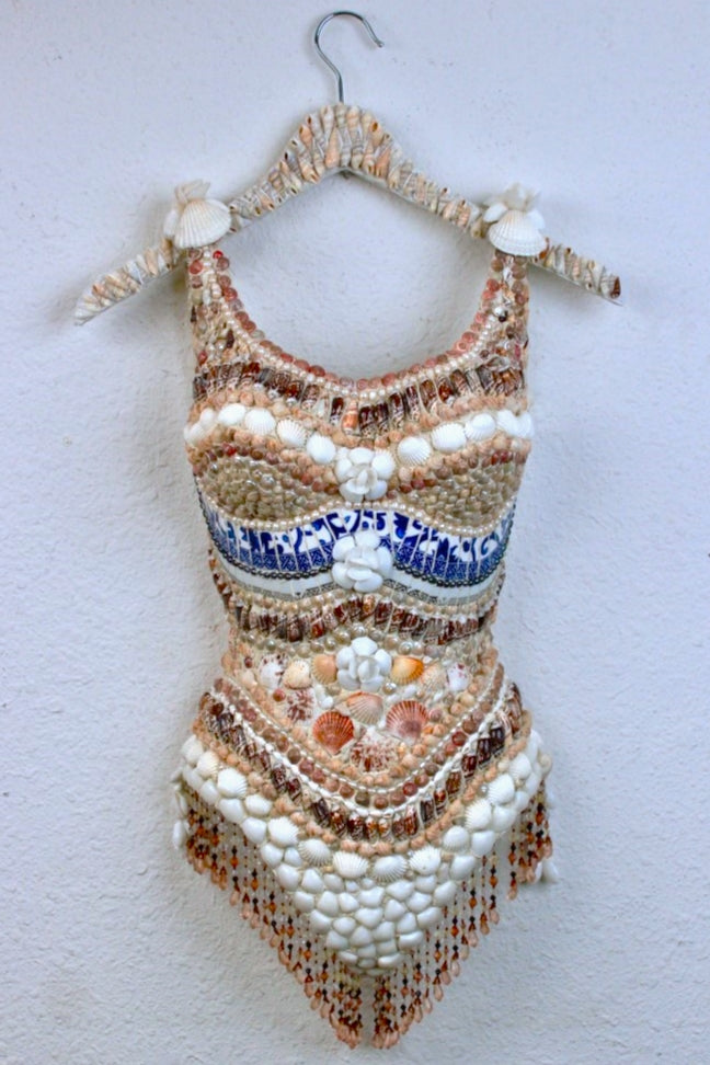 Shell Swimsuit Sculpture